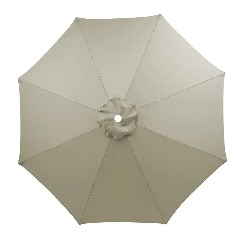 Waterproof Garden Umbrella Replacement Cover – UV Protection Sunshade Canopy for Outdoor Patio, Beach & Garden (2m/2.7m/3m)