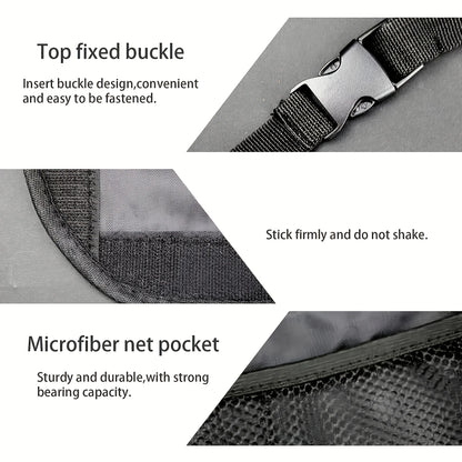 Waterproof Car Seat Back Storage Hanging Bag - SUV Mesh Pocket Organizer for Car Interior