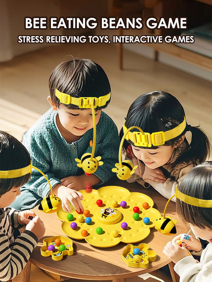 Little Bumblebee Multifunctional Board Game — Educational Puzzle & Fishing Toy, Interactive Family Game for Kids, Christmas Gift