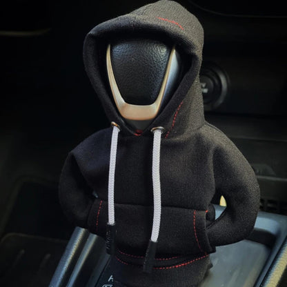 Universal Gear Shift Lever Hoodie Cover – Manual & Automatic Car Handle Decoration Interior Accessory