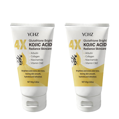 Kojic Acid Face Cream - Dark Spot Corrector, Skin Tone Brightening & Moisturizing Day/Night Cream for Men & Women