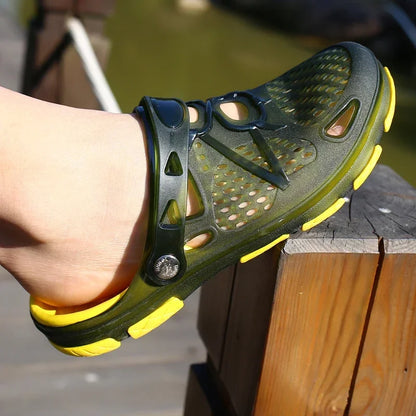 MAEDEF Men’s Summer Slippers – Anti-Slip, Wear-Resistant Comfortable Beach & Home Sandals
