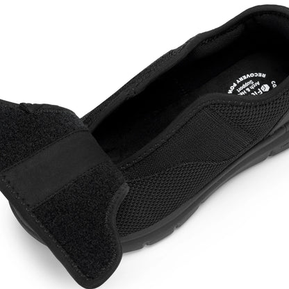 FitVille Extra Wide Women’s Diabetic Walking Shoes – Adjustable Orthopedic Shoes for Swollen Feet, Elderly & Foot Pain Relief