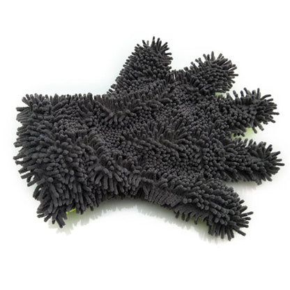 5-Finger Soft Car Washing Gloves - Cleaning Brush for Car and Motorbike, Drying Towels, Car Styling