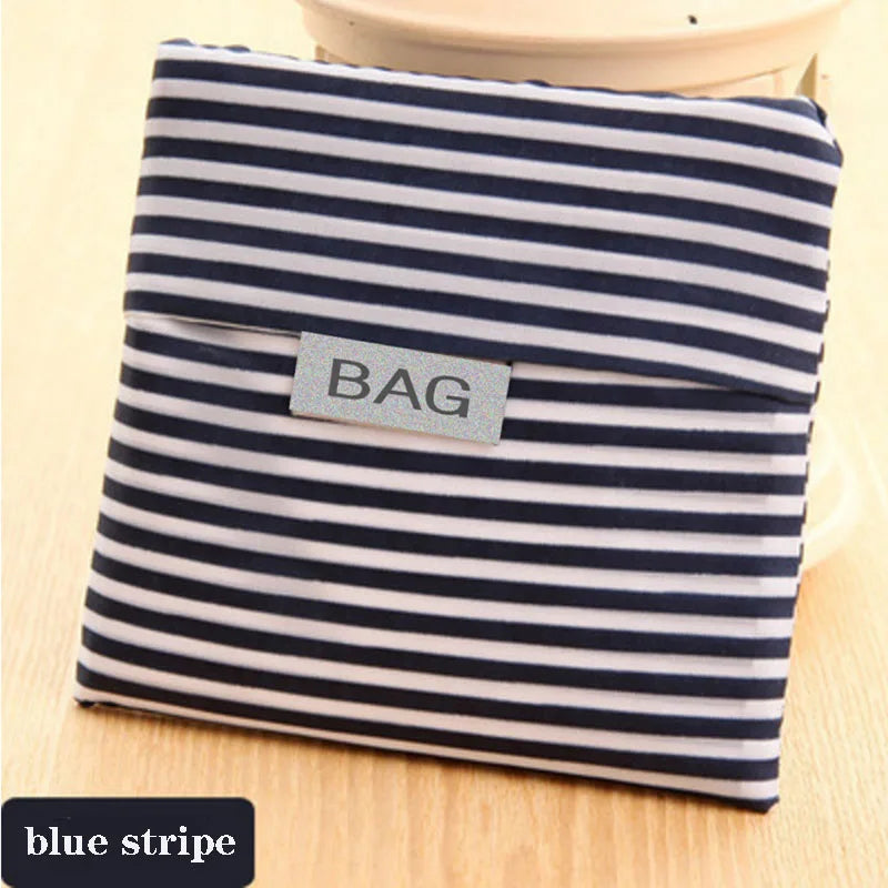 Eco-Friendly Reusable Shopping Bag — Foldable Shoulder Grocery & Market Tote for Supermarket and Everyday Use