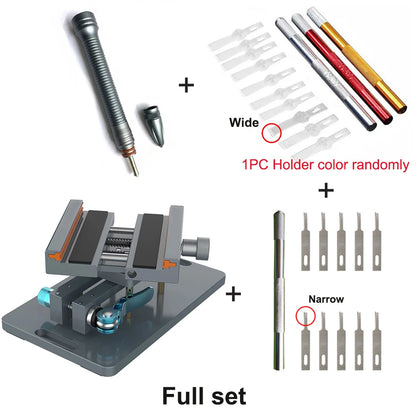 Back Cover Glass Remover Tool Kit for iPhone 15, 14, 13, 12, 11 Pro Max – Phone Repair Rear Housing Glass & Glue Removal