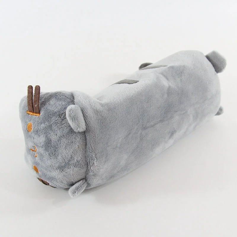 Cute Pusheen Cat Pencil Case - Large-Capacity Cartoon Stationery Organizer, Multipurpose Travel and Cosmetic Storage Pouch, Gift for Students