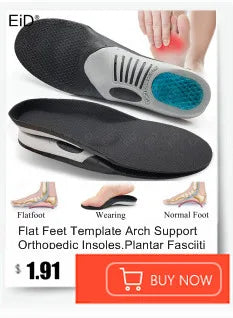 EiD Magnetic Therapy Foot Insoles – Soft Acupressure Sports Cushion for Men & Women