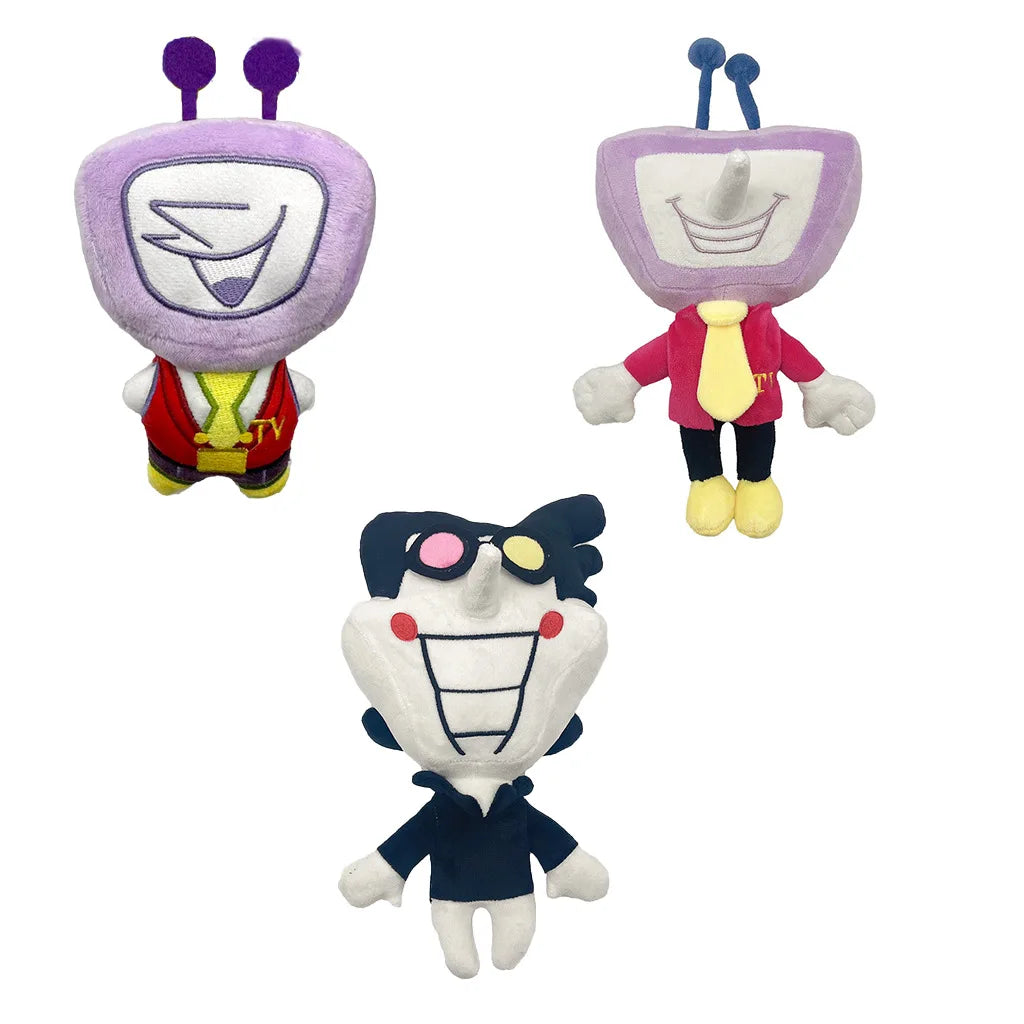 Deltarune Tenna Plush Toy - Soft Cartoon Character Stuffed Doll for Fans & Collectors