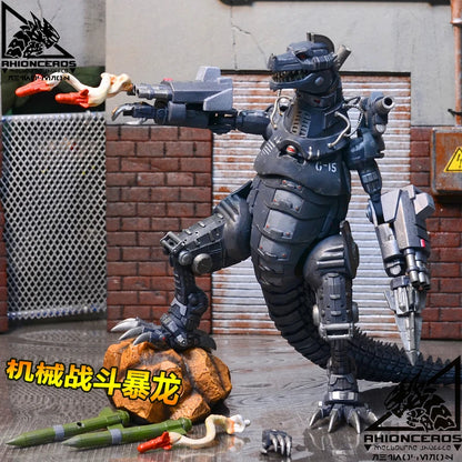 Spot Godzilla & Mecha Godzilla Action Figures – Fully Articulated Anime Model Toys for Kids Collectible Gift