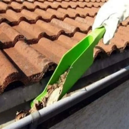 Getter Gutter Scoop | Home Garden Roof Leaf Gutter Cleaning Shovel Tool | Multipurpose Dirt and Debris Removal Tool