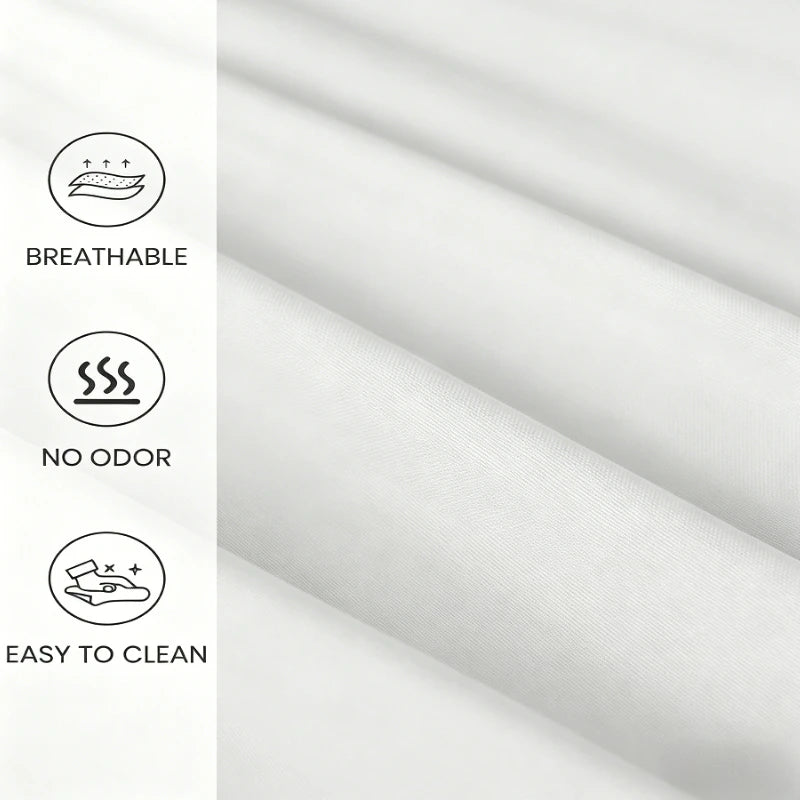 Quilted Waterproof Mattress Protector - Breathable Deep-Fitted Mattress Pad with Anti-Slip & Washable Cover