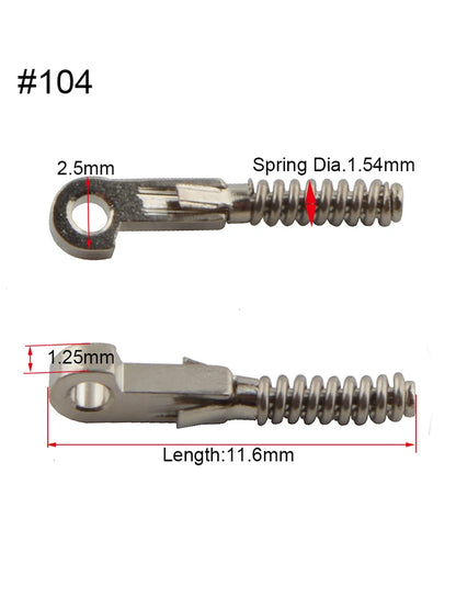 100pcs Glasses Spring Insert Hinges – Eyeglasses Repair & Replacement Accessories