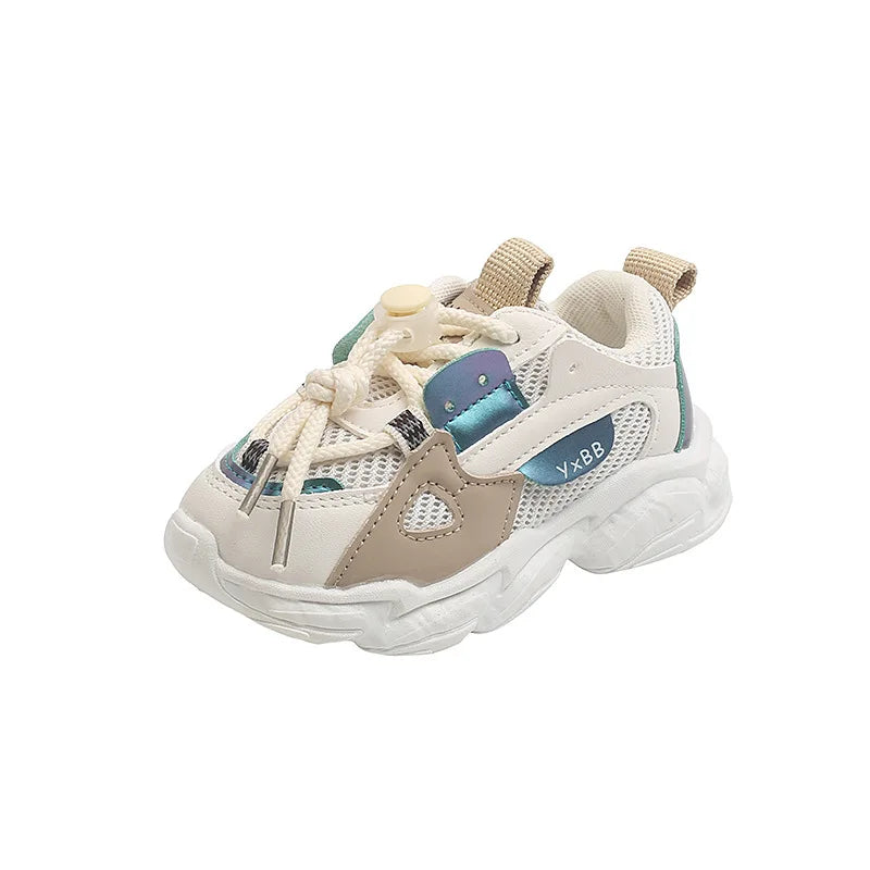 Kids Sport Shoes – Breathable Mesh Boys & Girls Sneakers for Spring & Autumn Outdoor Running