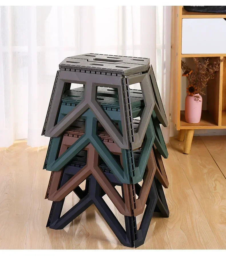 Portable Folding Outdoor Stool – High Load, Durable for Fishing, Beach & Camping
