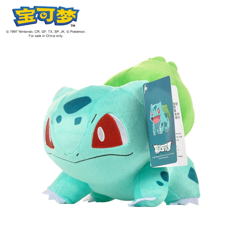 Original Pokemon Plush Toys – Gengar, Pikachu, Charizard & Piplup Soft Kawaii Dolls for Kids Gift
