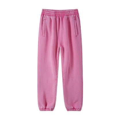 Batik Pattern Fleece Sweatpants – Cozy Casual Warm Pants