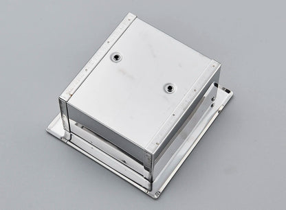 Onyzpily Bathroom Toilet Paper Holder | Chrome Finish Stainless Steel Tissue Box Holder, Wall Mounted, Black & Chrome