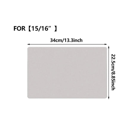 Microfiber Keyboard Dust Cover - Ultra Thin Waterproof Protector for MacBook Pro Air 15-16 Inch