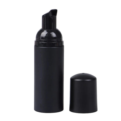 60ml Small Foam Dispenser Pump Bottle - Refillable Plastic Soap Container for Travel, Cleaning & Cosmetics Packaging