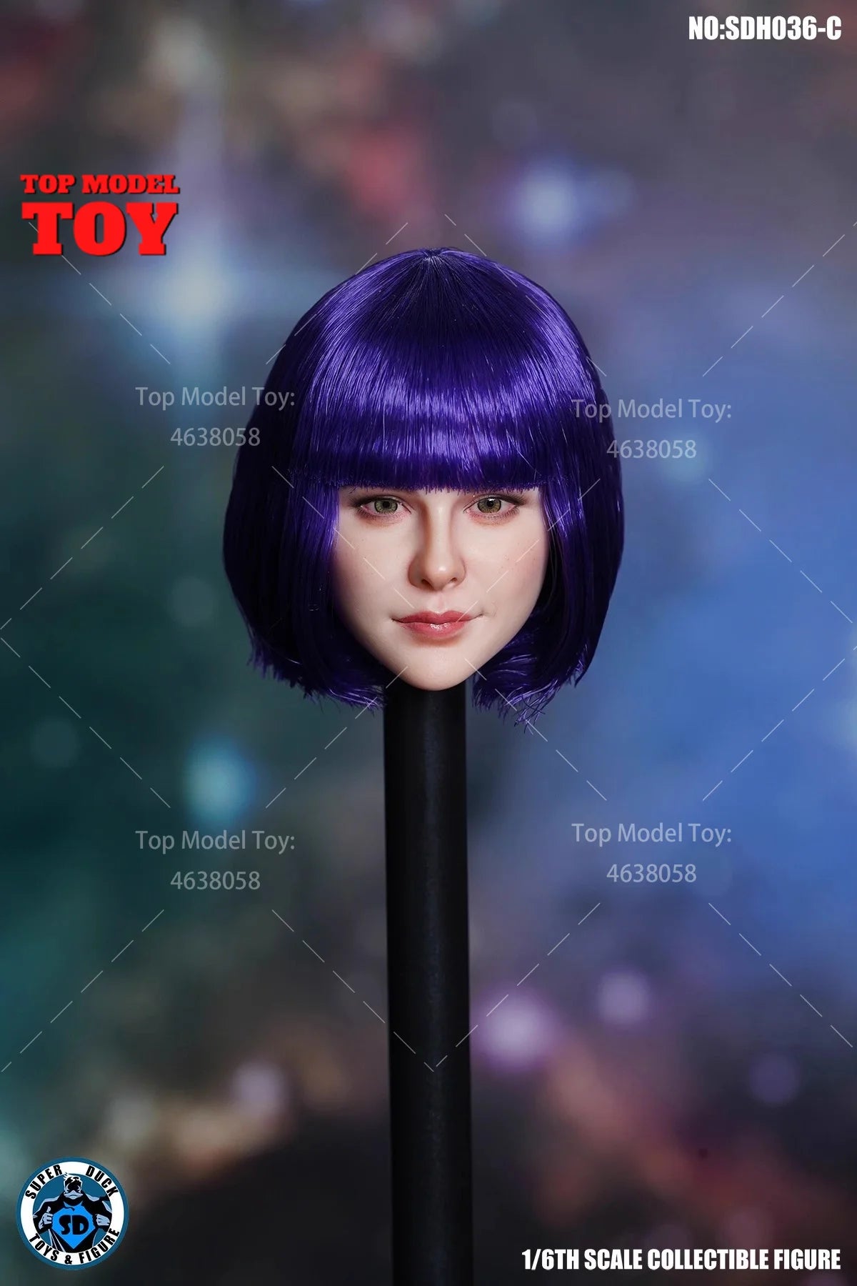 SUPER DUCK 1/6 Scale Beauty Head Sculpt — SDH018/024/027/028/030/032/042 for 12" TBL PH JO Action Figures