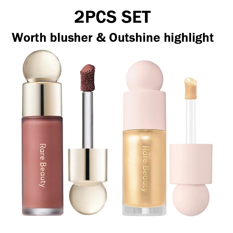 Rare Beauty Soft Pinch Liquid Blush – Long-Lasting Silky Smooth Buildable Flush Makeup, Seamless Matte Dewy Finish Cheek Color