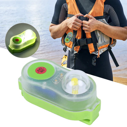LED Lithium Seawater Life Jacket Light – Self-Lighting, 30g Life-saving Light for Adults & Children, Outdoor Life Vest Accessory