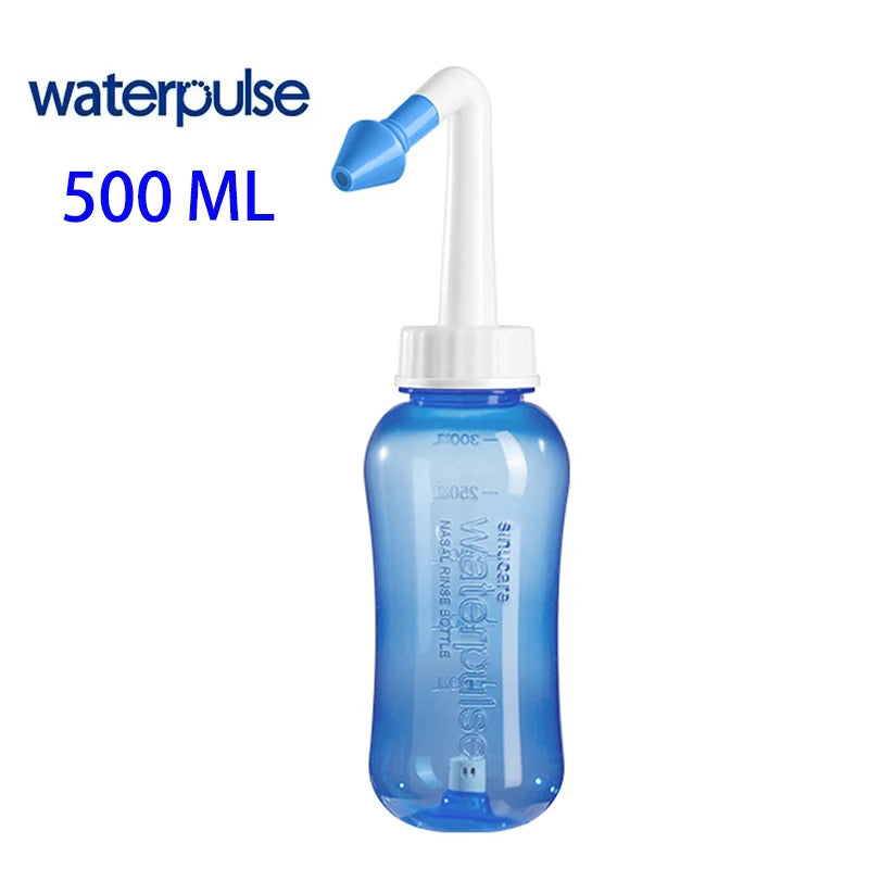 Professional Nasal Irrigation Wash Bottle - Nose Cleaner Neti Pot for Allergy Relief, Sinus Care & Adults Children