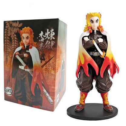 Demon Slayer Kimetsu No Yaiba Action Figures – Tanjirou, Zenitsu & Nezuko PVC Model Toys