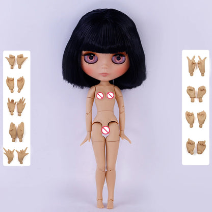 ICY DBS Blyth 1/6 Joint Doll – 30cm Tan Skin Matte Face BJD Girl Doll Toy Gift