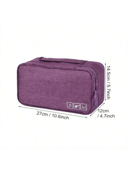 High-Quality Oxford Cloth Underwear Storage Bag – Travel Bra Organizer for Autumn and Winter