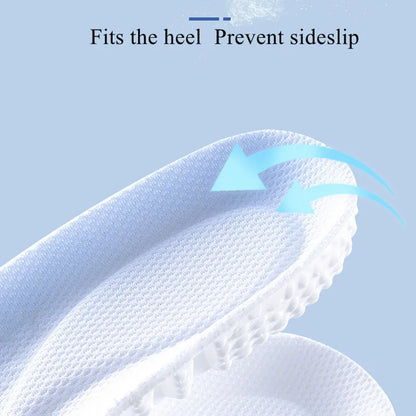 Sports Insoles – High Elasticity, Shock-Absorbing, Sweat-Absorbing & Anti-Odor Orthopedic Running Inserts for Comfort & Support