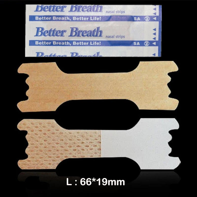 Breath Nasal Strips | 100/200/300PCS Anti-Snoring Nose Patches for Easier Breathing & Better Sleep Aid