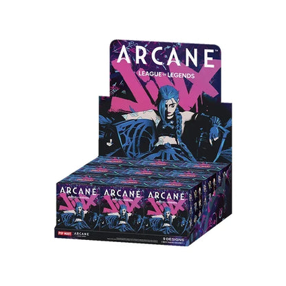 POP MART League of Legends Arcane Blind Box - Kawaii Anime Mystery Bag Surprise Action Figure Collectible Toy
