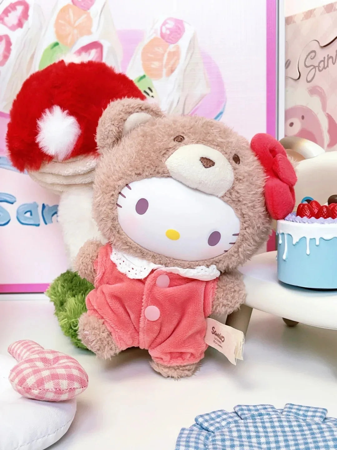 Sanrio British Afternoon Tea Blind Box — V1 V2 V3 Vinyl Doll Pendant, Handmade Decorative Gift Mystery Box
