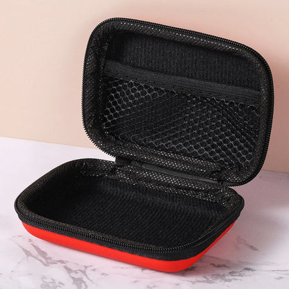 Portable Travel Cable Organizer Bag – Zipper Storage Case for Earphones & Electronic Accessories