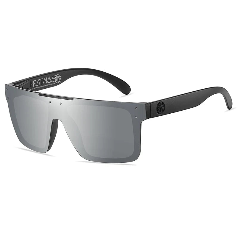 NEW Luxury Brand Mirrored Polarized Sunglasses — Men’s Sport Goggles with UV400 Protection & Case