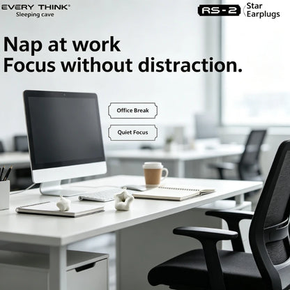 EVERYTHINK Sleeping Ear Plugs - Soft Noise Reduction & Sound Insulation Ear Protection