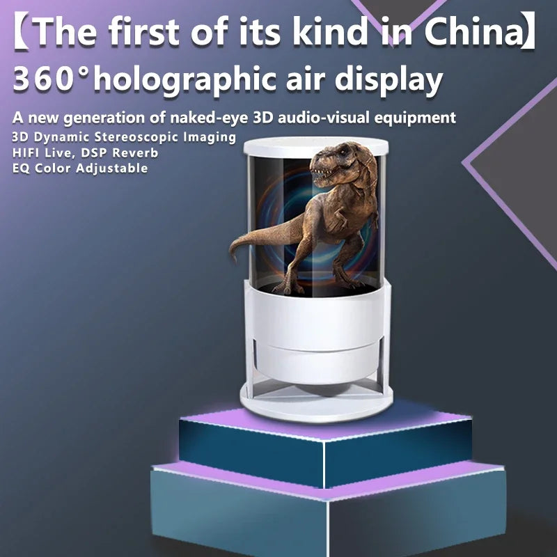 5D Holographic Projection Fan - 360° LED Advertising Display