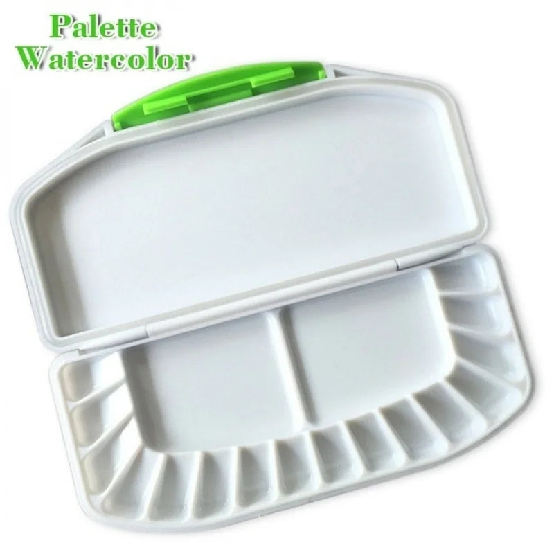 Professional Folding Watercolor Palette — Airtight, Leak-Proof Art Supply for Acrylic & Oil Painting