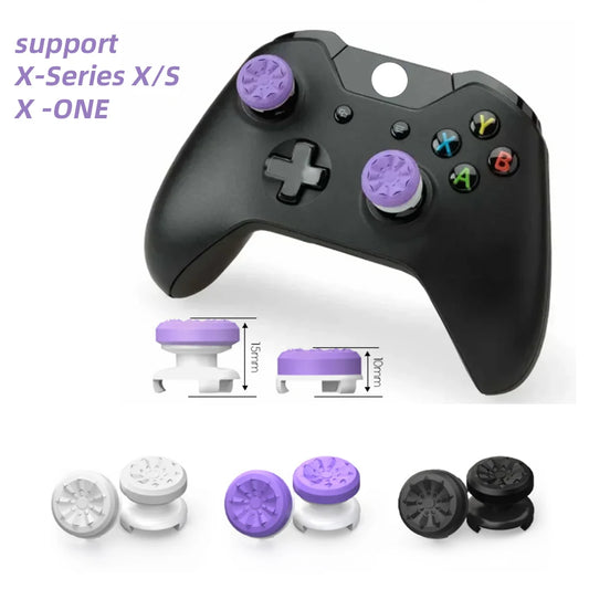 2PCS Xbox One & Series X/S Performance Thumb Grip Caps – Silicone Analog Stick Covers
