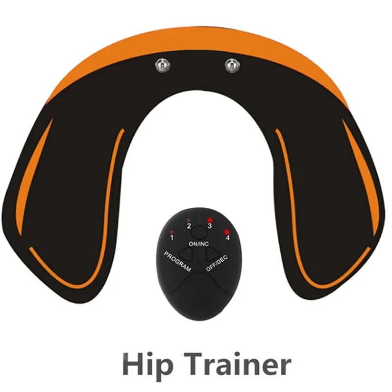 Wireless Hip & Glute Trainer - EMS Muscle Toning Massage Device for Butt Lift & Abs Fitness