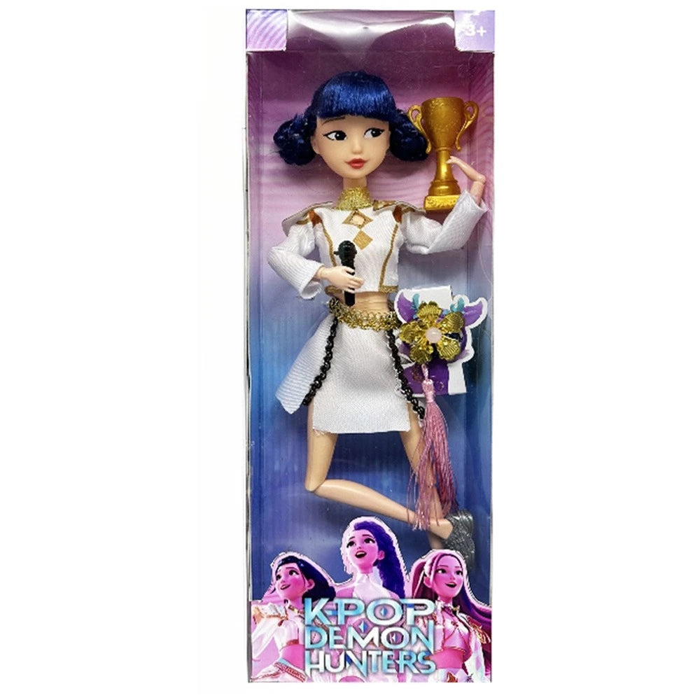 HOT K-Pop Demon Hunters Doll Toys – Rumi, Mira & Zoey Action Figures, Princess Baby Girl Plastic DIY Toy for Girls