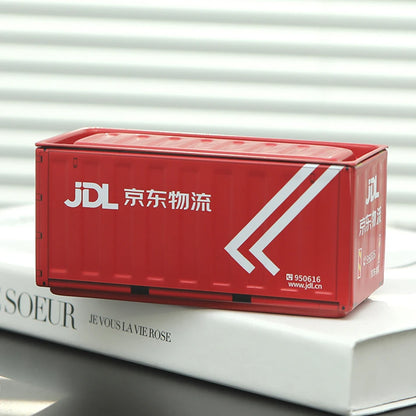 Mini Iron Storage Box - Creative Desktop Miniature Container for Small Items, Collectibles & Christmas Gifts