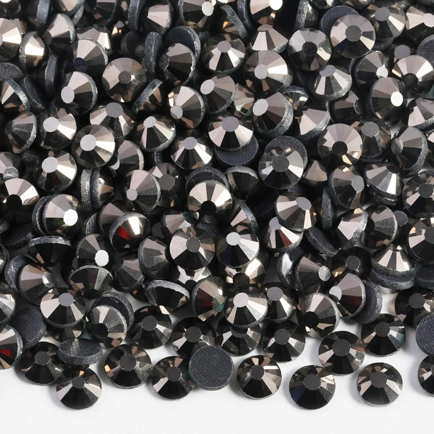 Bobohoo HotFix Crystal Rhinestones SS6-SS30 – Glitter Iron-On Strass Gems for Clothing, Dresses & DIY Crafts