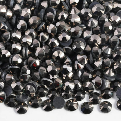 Bobohoo HotFix Crystal Rhinestones SS6-SS30 – Glitter Iron-On Strass Gems for Clothing, Dresses & DIY Crafts