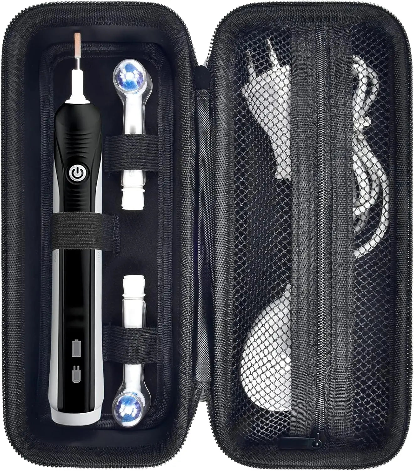 Travel Toothbrush Case – Compatible with Oral-B Pro Series & Philips Sonicare ProtectiveClean Electric Toothbrush Protective Storage Box