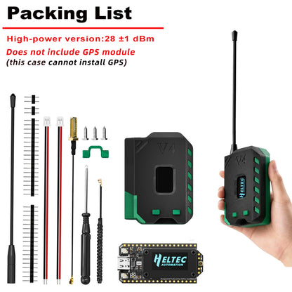 Heltec WiFi LoRa 32 V4 GNSS ESP32 Dev Board - SX1262 LoRa, WiFi, BLE, OLED & 863–928MHz