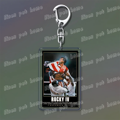 Classic Movie Keychains – Jaws, Fight Club, Avatar Pendant Key Rings for Bags & Fan Gifts