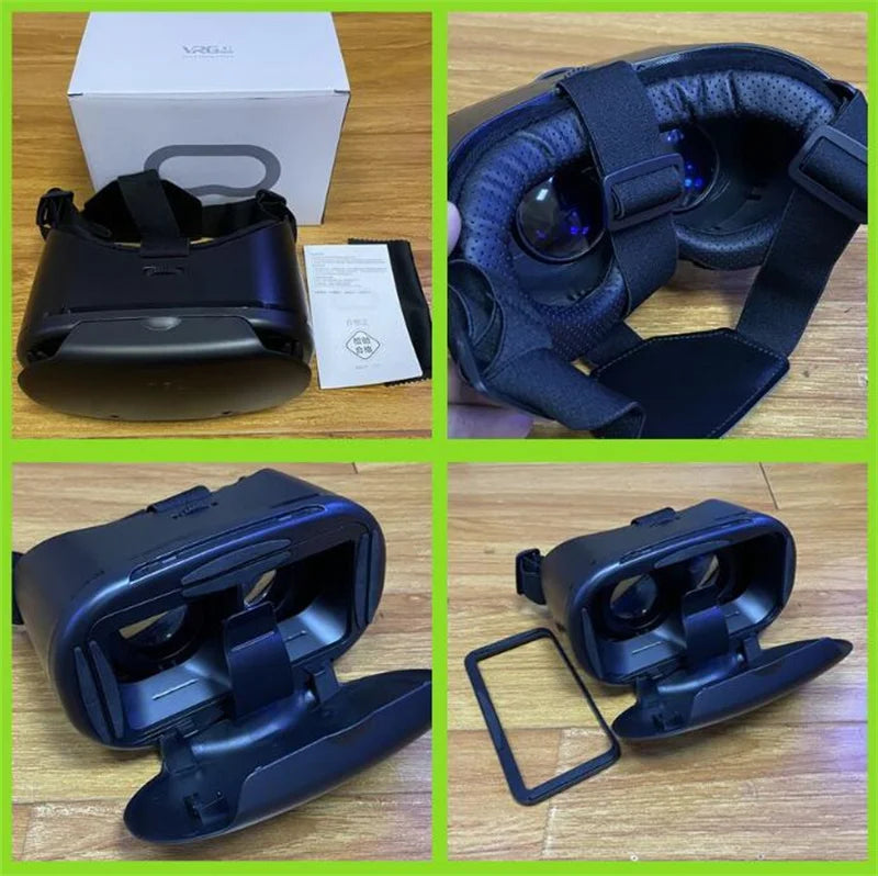 VRGpro X7 3D VR Headset – Virtual Reality Glasses Box for iOS & Android 5-7" Phones with Wireless Controller